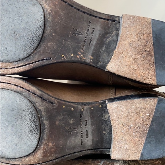 FRYE brown leather riding boots - Picture 8 of 8